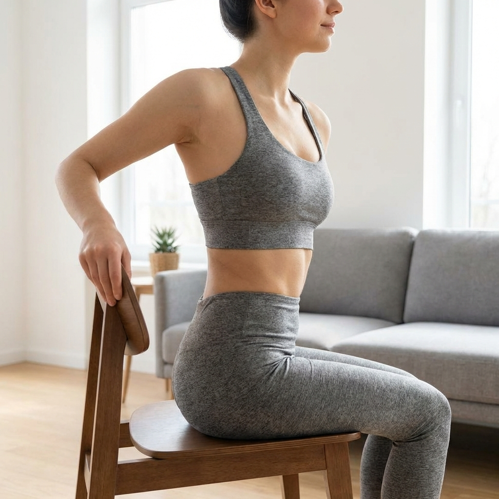 Übung: Sitzende Drehung