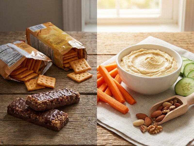 Healthy snack alternatives compared