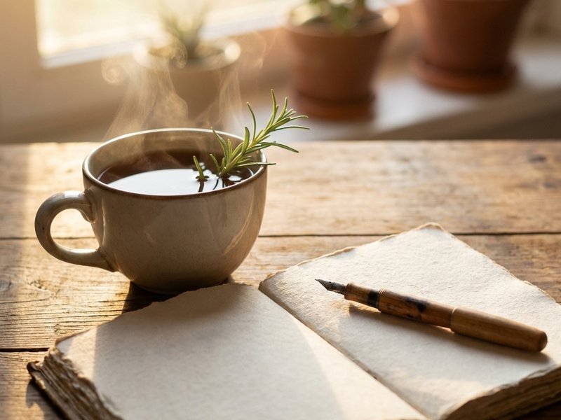 Fokus in einem grünen Büro