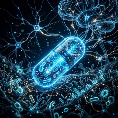 Routine Probiotics Glass Jar