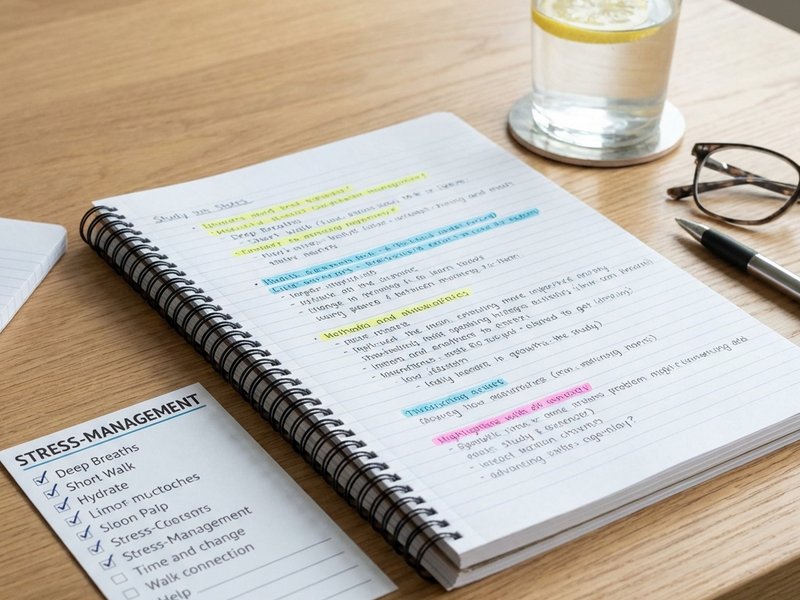 Notes d'apprentissage structurées pour l'apaisement