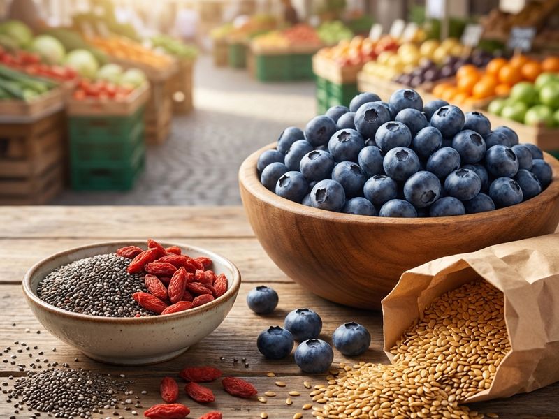 Exotic vs local superfoods